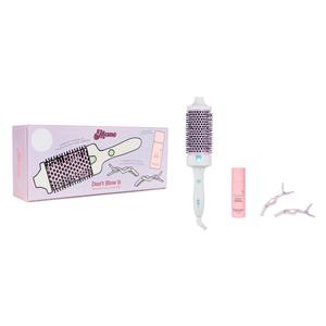 dont blow it kit with jumbo hot round brush