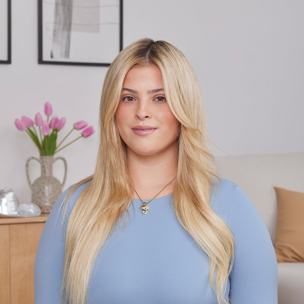 mane by jen atkin brb 1.3 inch ceramic round brush  after picture