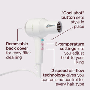 mane this totally blows hair dryer features and benefits