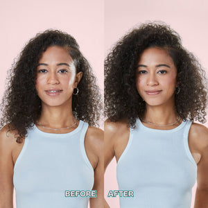 mane this totally blows hair dryer diffuser before and after