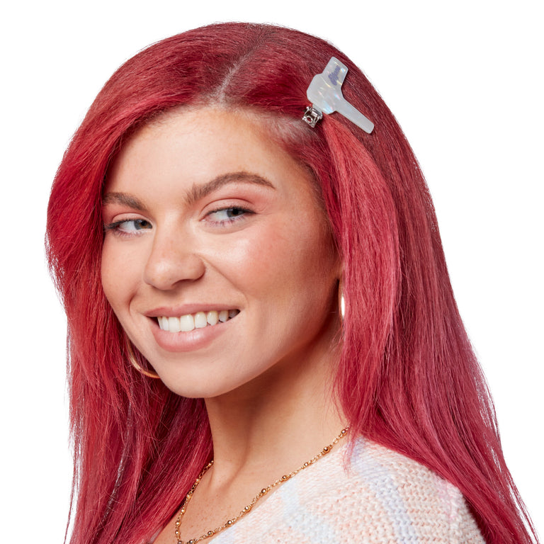 mane by mane addicts creaseless setting clips in model
