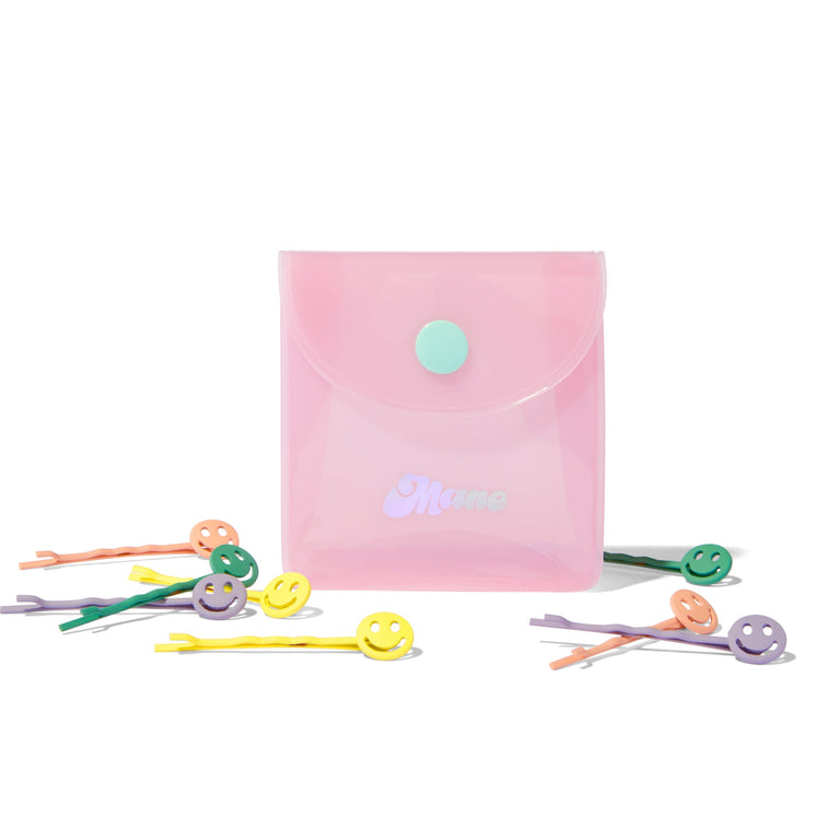Smiley Hair Pin Set