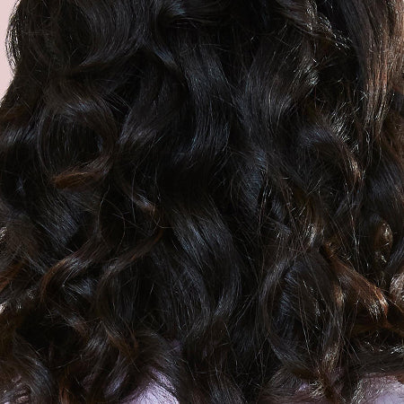 dark wavy hair