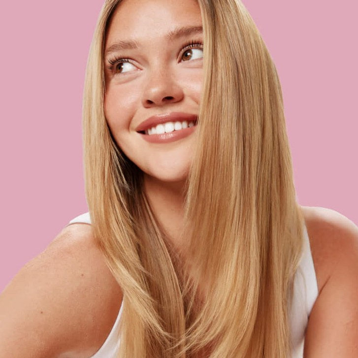 Jumbo Hot Round Brush styled look