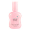 Pink bottle of 'Hydration Hugs' leave-in conditioner on a white background