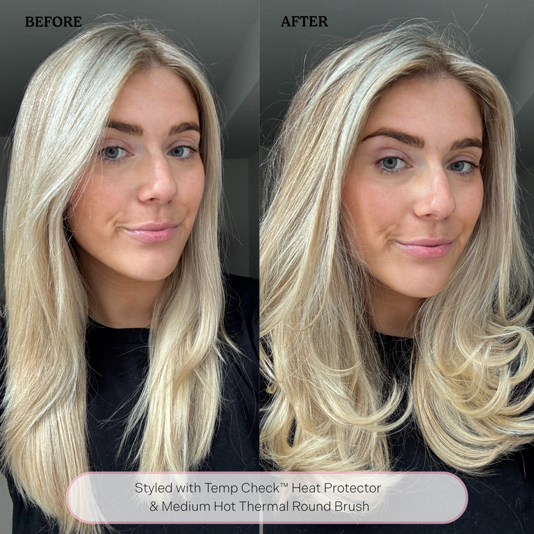 before and after of woman