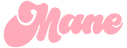 Hey Mane Pink Company Logo